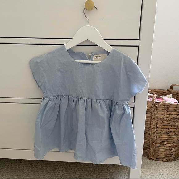 Boy + Girl Other - boy + girl Light Blue Top Size 8